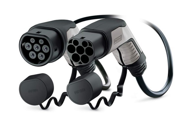 Кабель зарядный EV-T2G3PC-3AC32A-4,0M6,0ESBK01 (1623509)